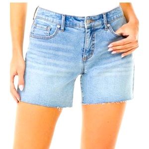 Distressed shorts